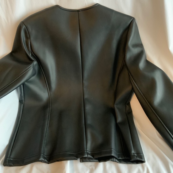 Faux leather jacket - Picture 8 of 9